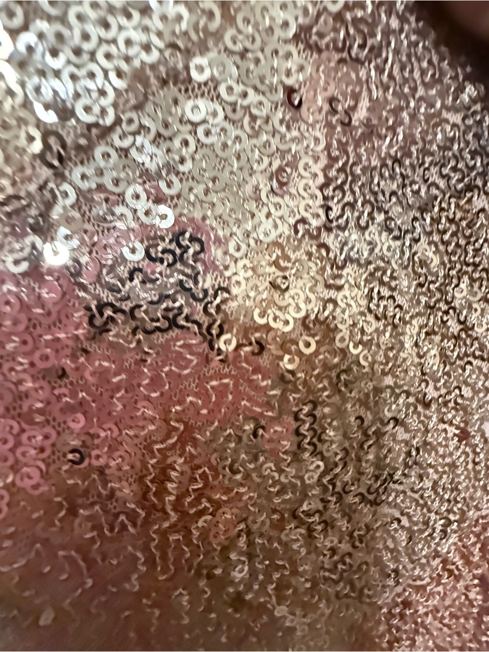 Sequin V-Neck Midi Dress in Iridescent Midi Dress. Size Large Saltwater luxe - Picture 10 of 15
